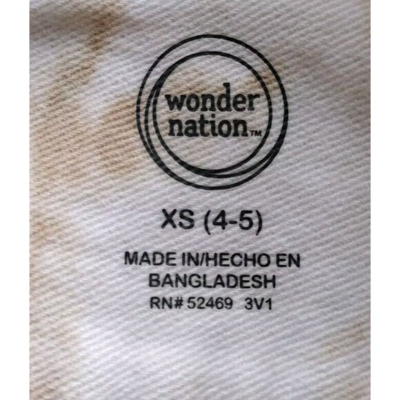 Wonder Nation Jacket XS Kids Tie Dye Snap Fall - Picture 3 of 15